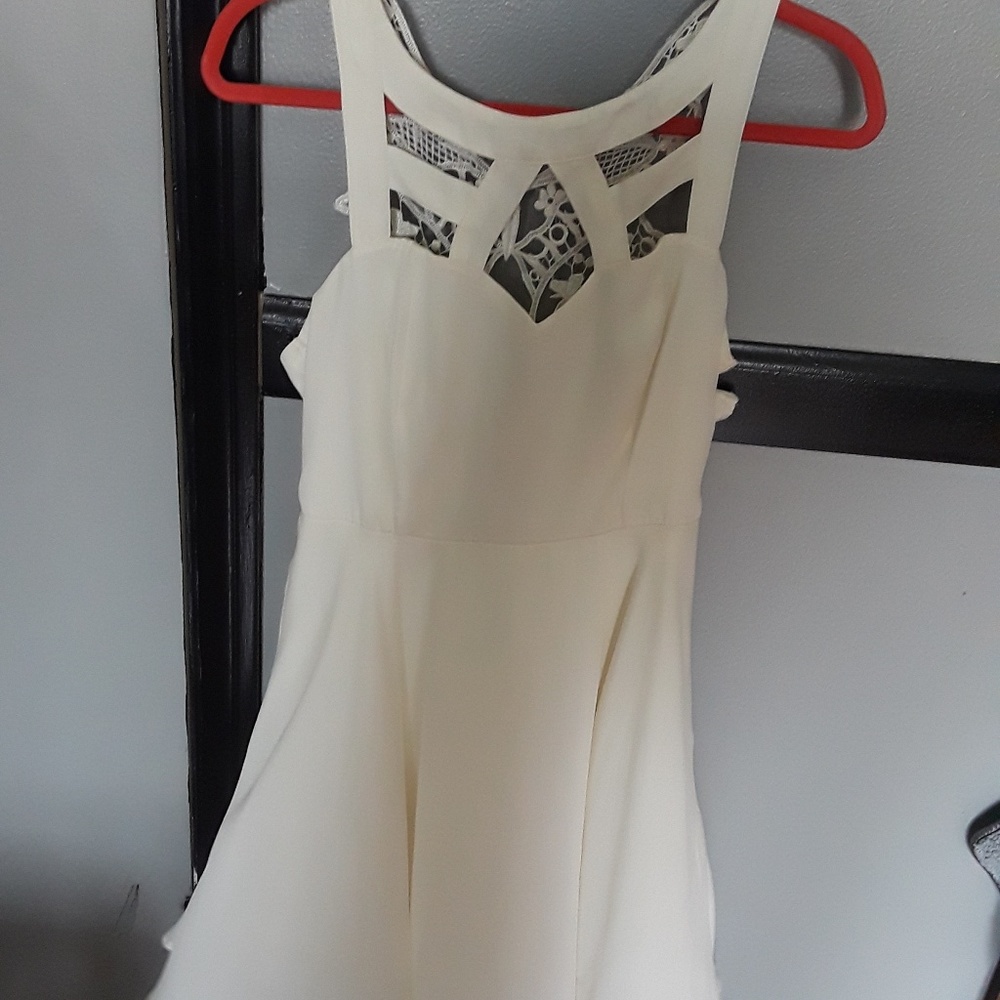 White/ ivory dress